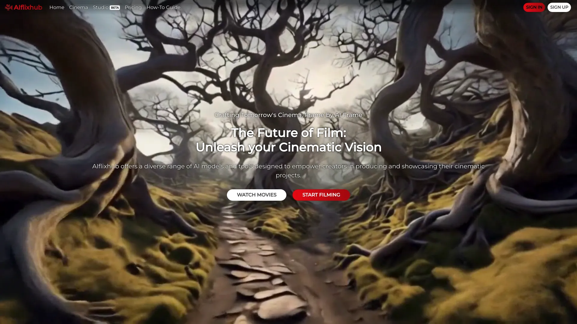 AIflixhub网页截图,AIflixhub网页快照