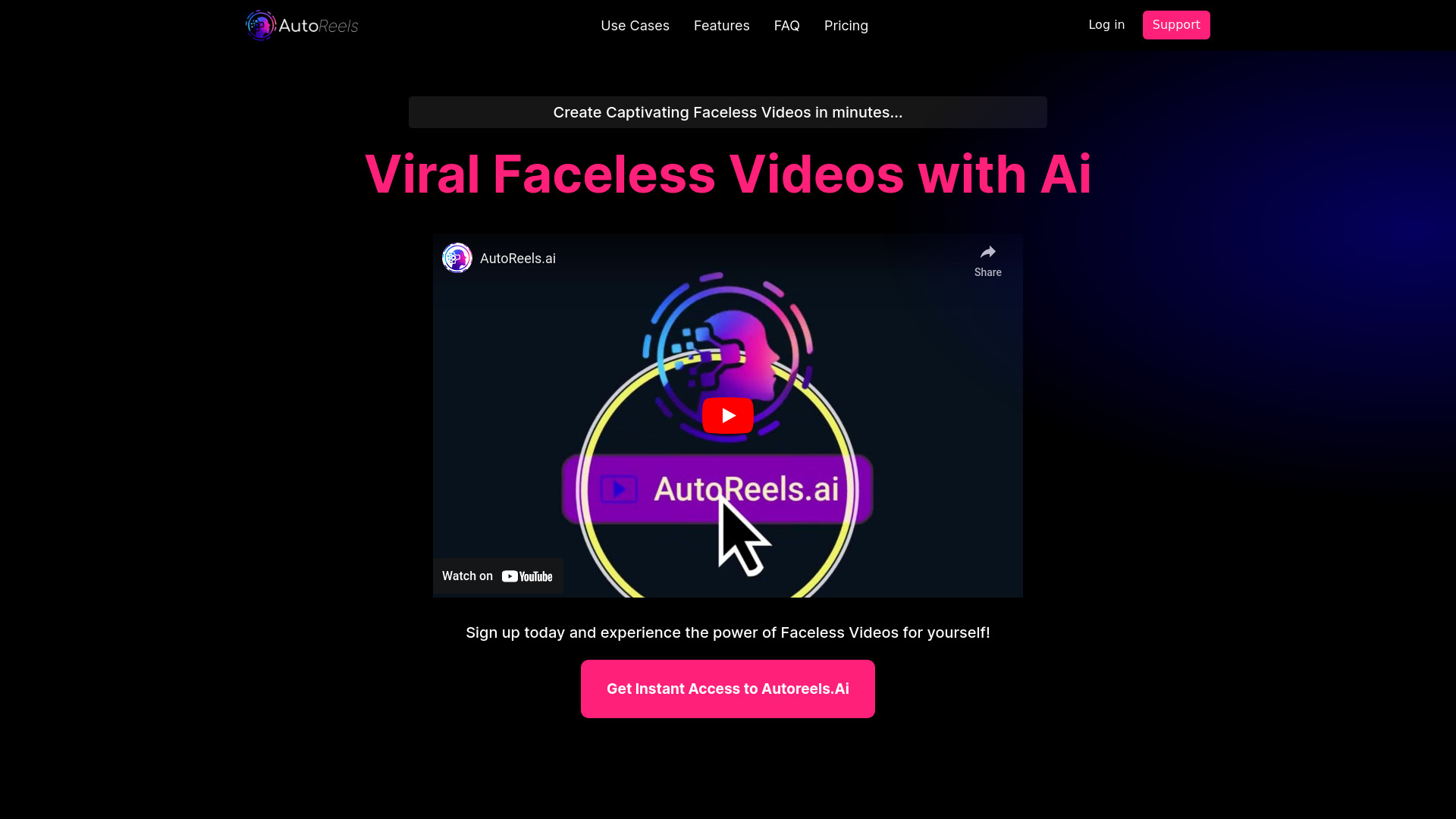 AutoReels.Ai网页截图,AutoReels.Ai网页快照