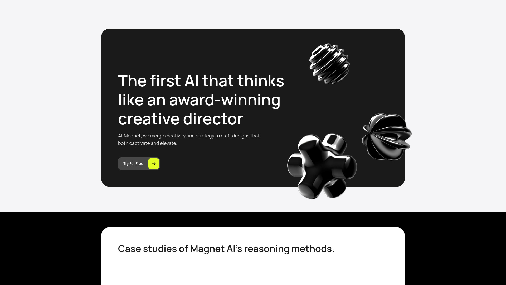 Maqnet AI网页截图,Maqnet AI网页快照