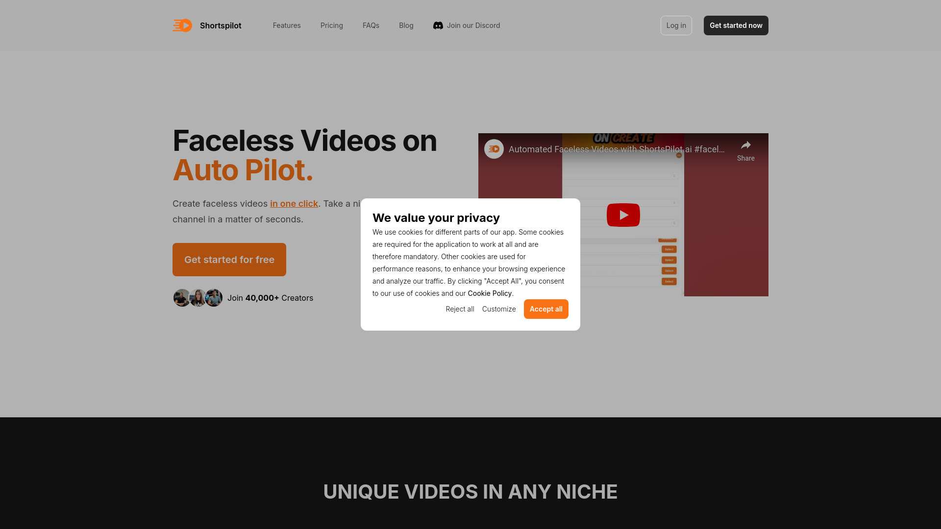 shortspilot.ai网页截图,shortspilot.ai网页快照