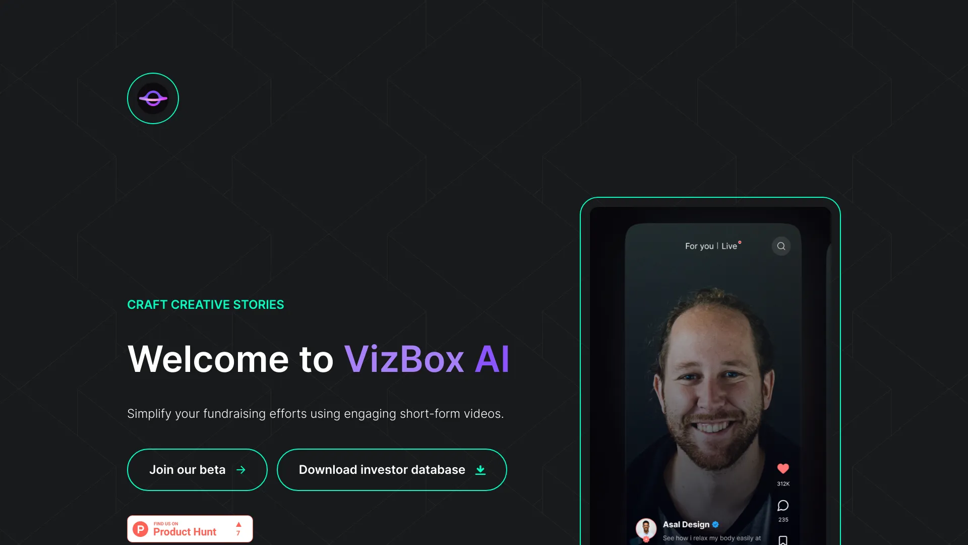 VizBox AI网页截图,VizBox AI网页快照