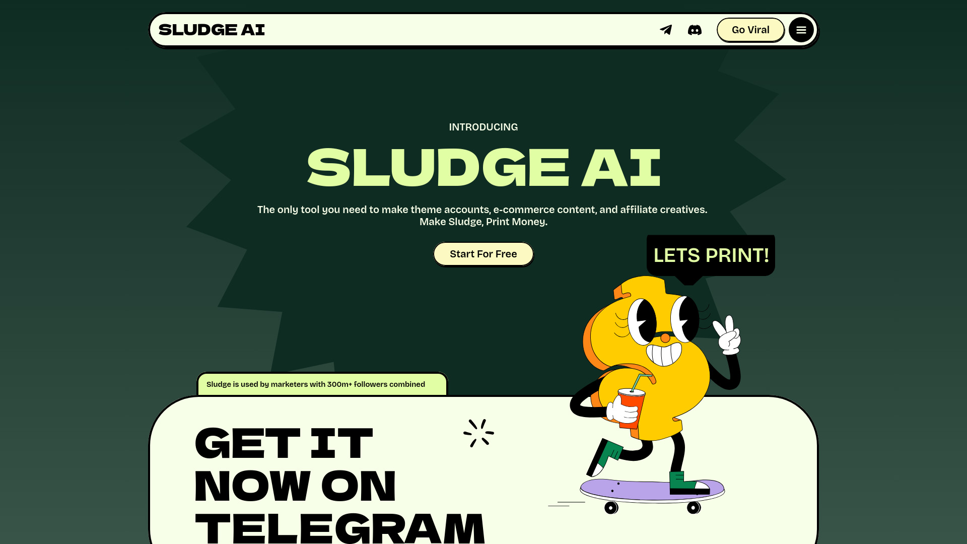 SLUDGE AI网页截图,SLUDGE AI网页快照