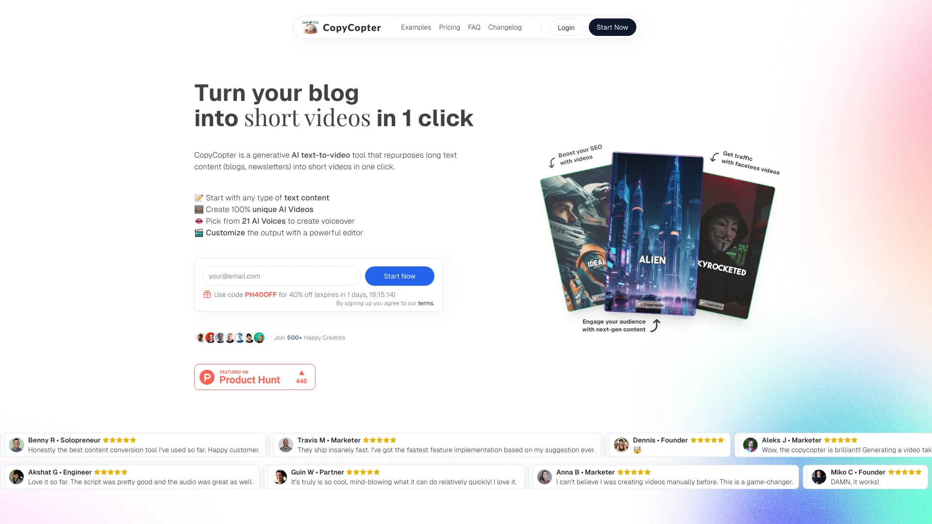 CopyCopter网页截图,CopyCopter网页快照