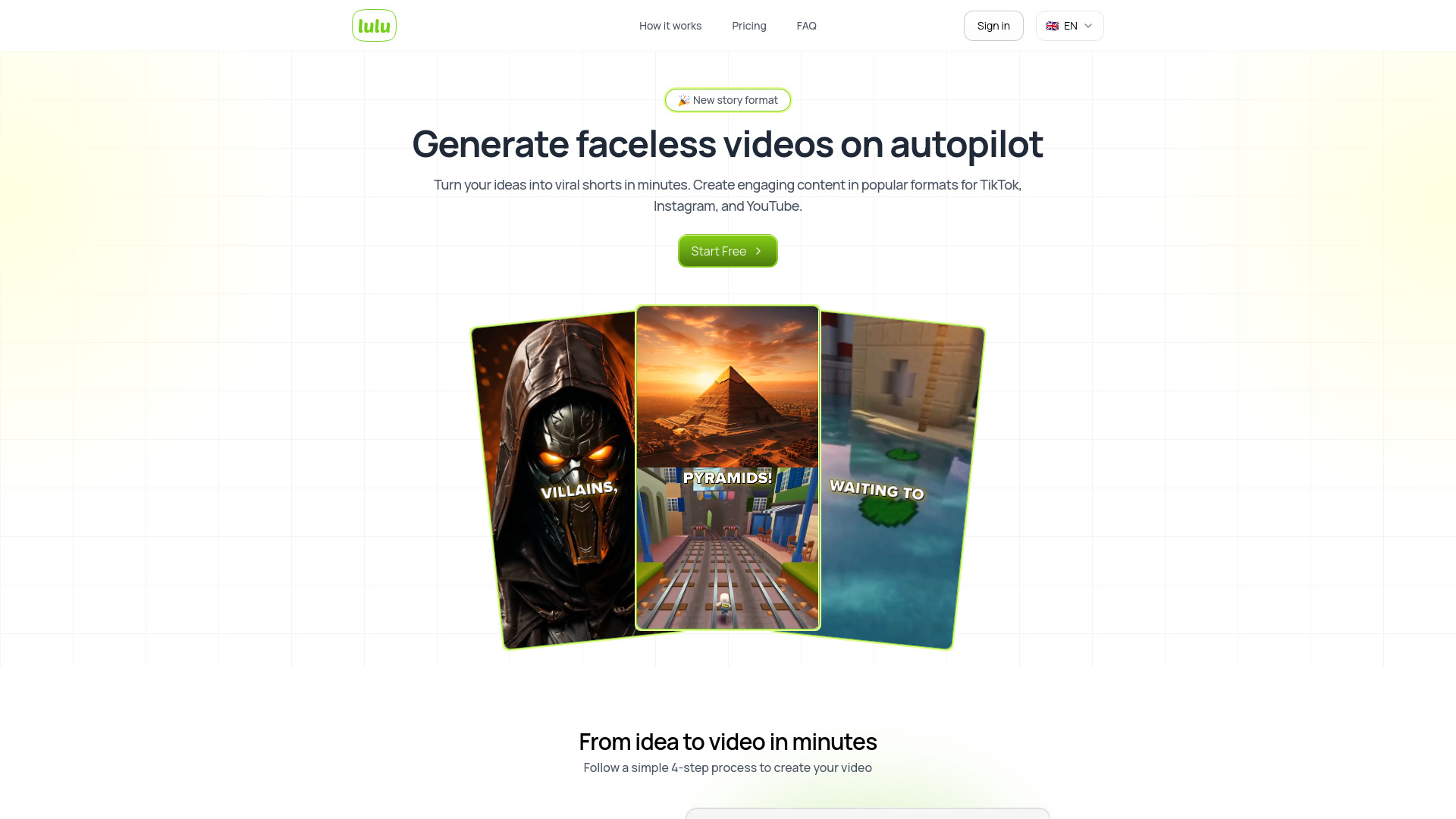 Videolulu网页截图,Videolulu网页快照