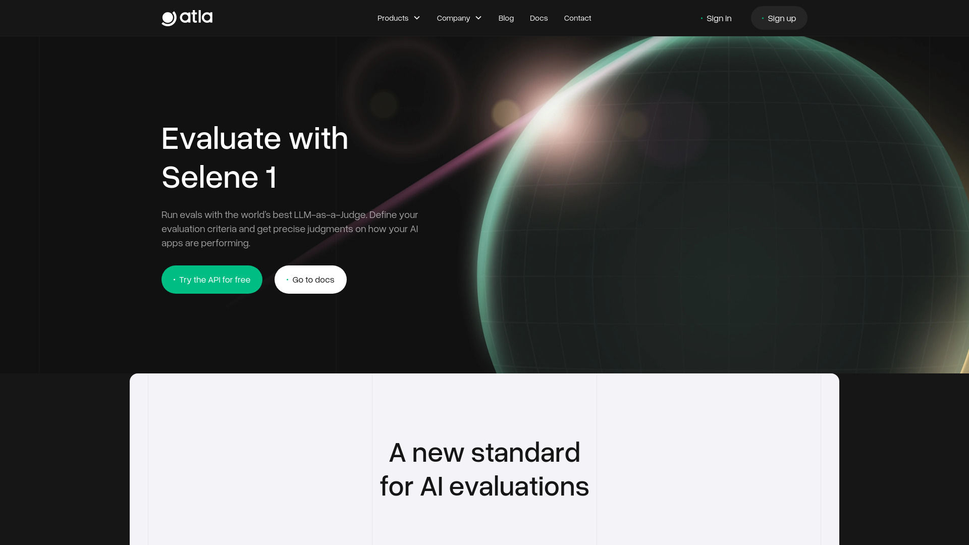 Selene 1网页截图,Selene 1网页快照