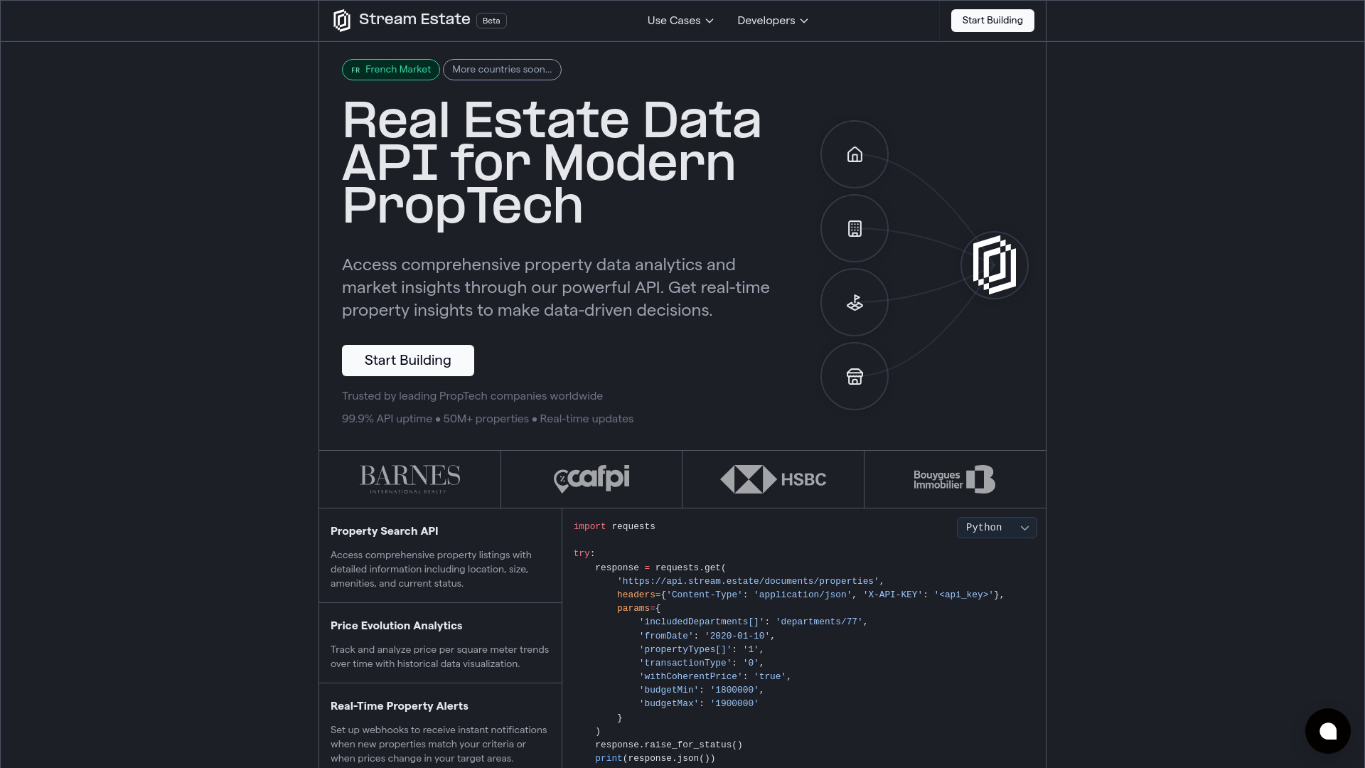 Stream.Estate网页截图,Stream.Estate网页快照