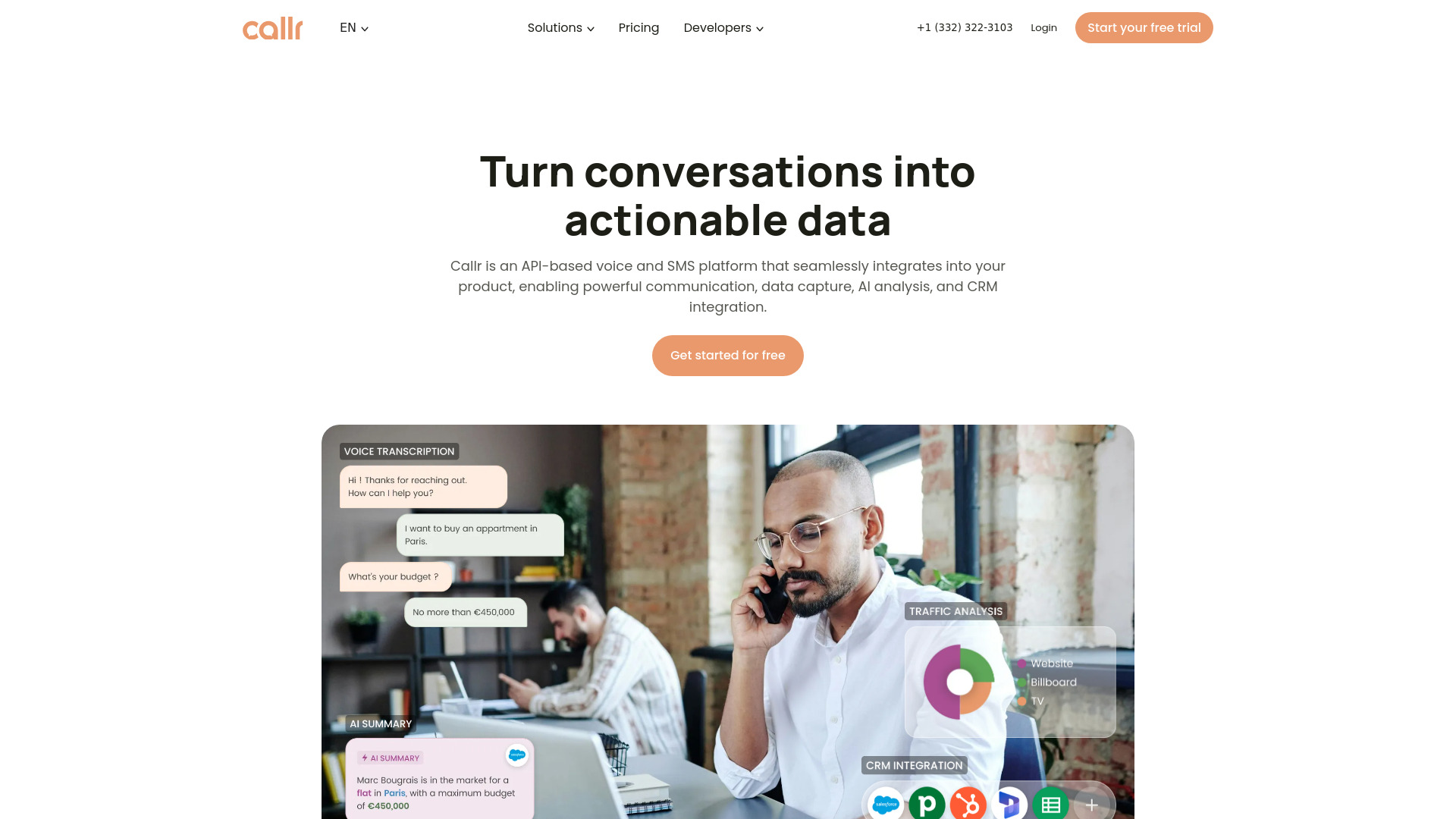 Callr网页截图,Callr网页快照