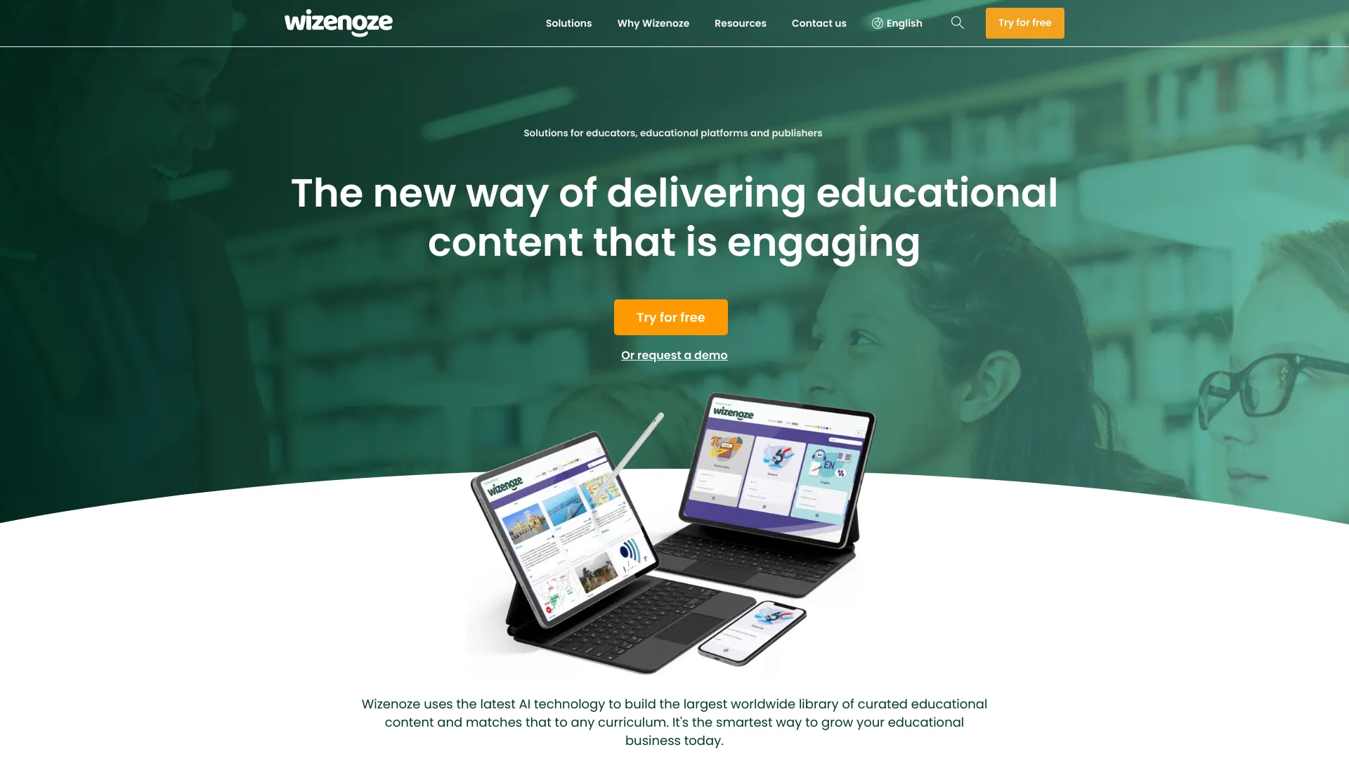 wizenoze.com网页截图,wizenoze.com网页快照
