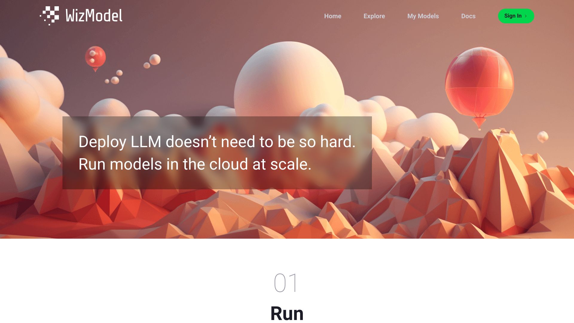 WizModel网页截图,WizModel网页快照