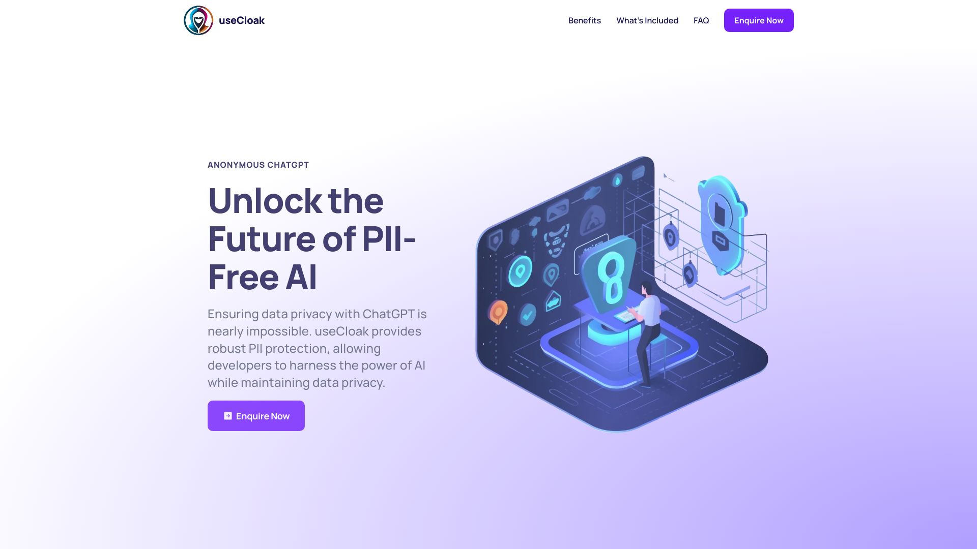 useCloak.ai网页截图,useCloak.ai网页快照