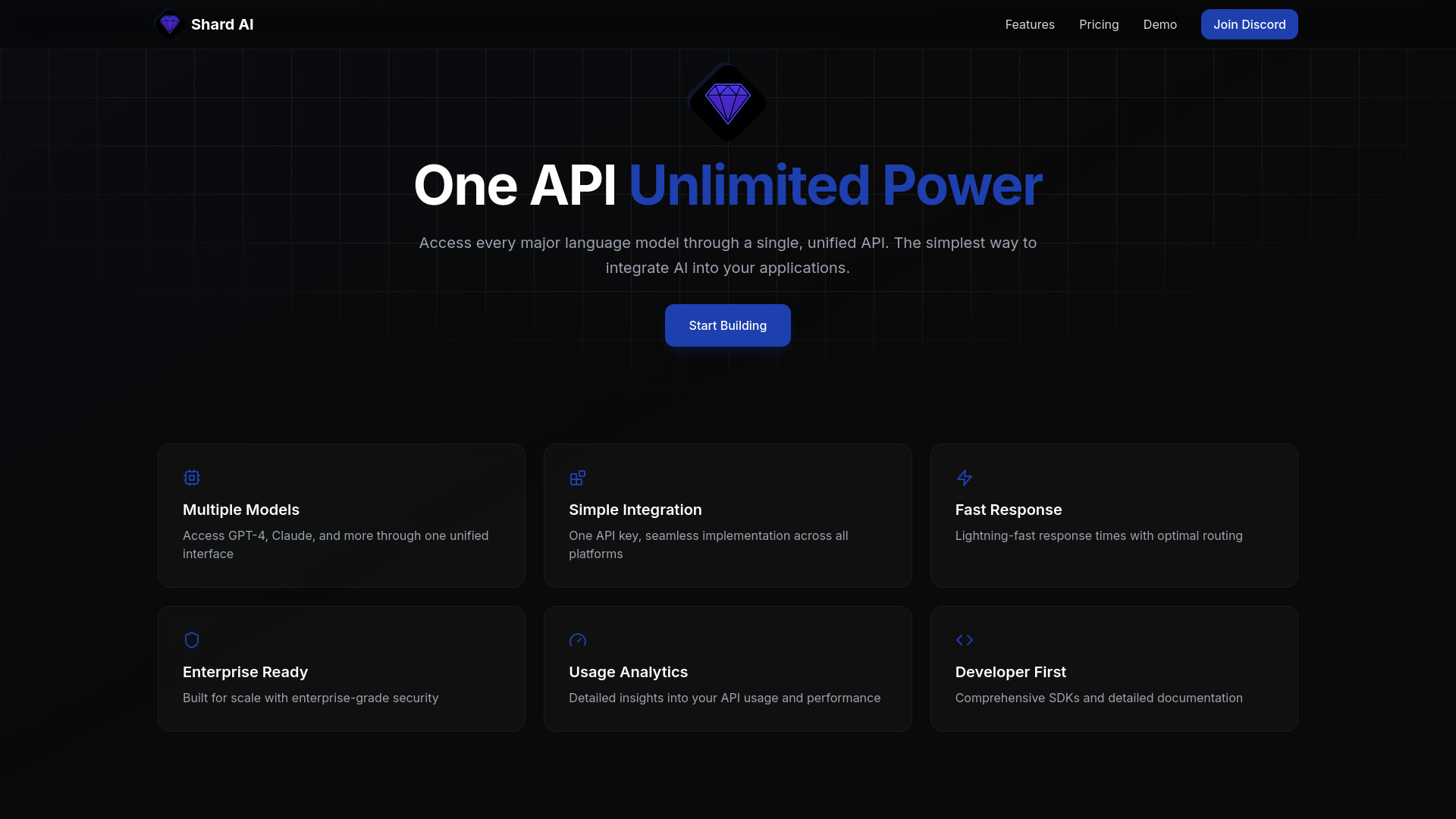 Shard AI网页截图,Shard AI网页快照