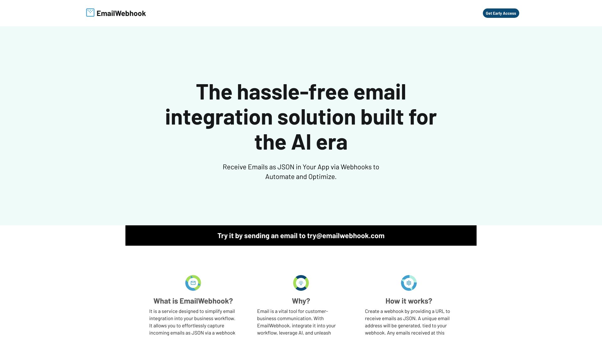 EmailWebhook网页截图,EmailWebhook网页快照