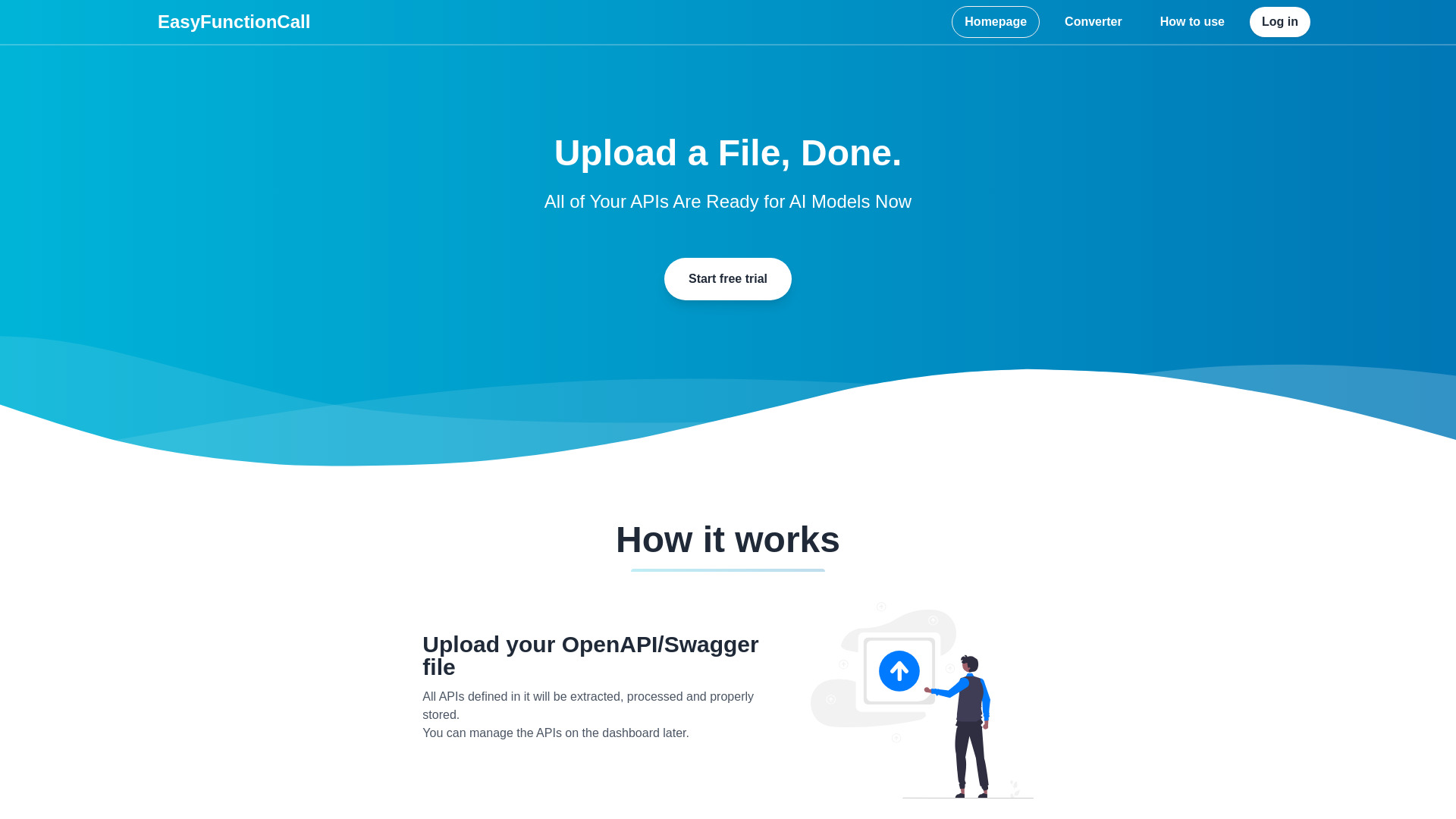 EasyFunctionCall网页截图,EasyFunctionCall网页快照