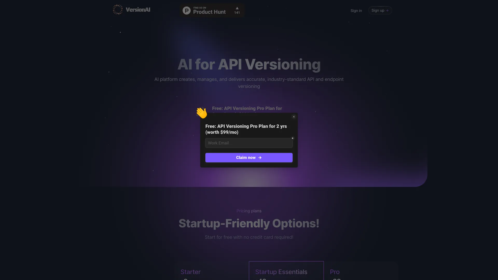 Version AI网页截图,Version AI网页快照
