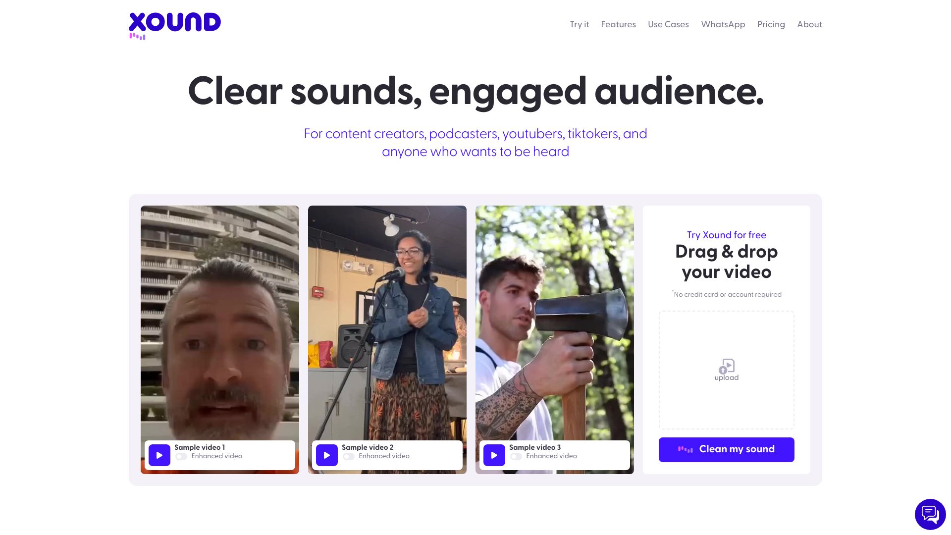 Xound.io网页截图,Xound.io网页快照