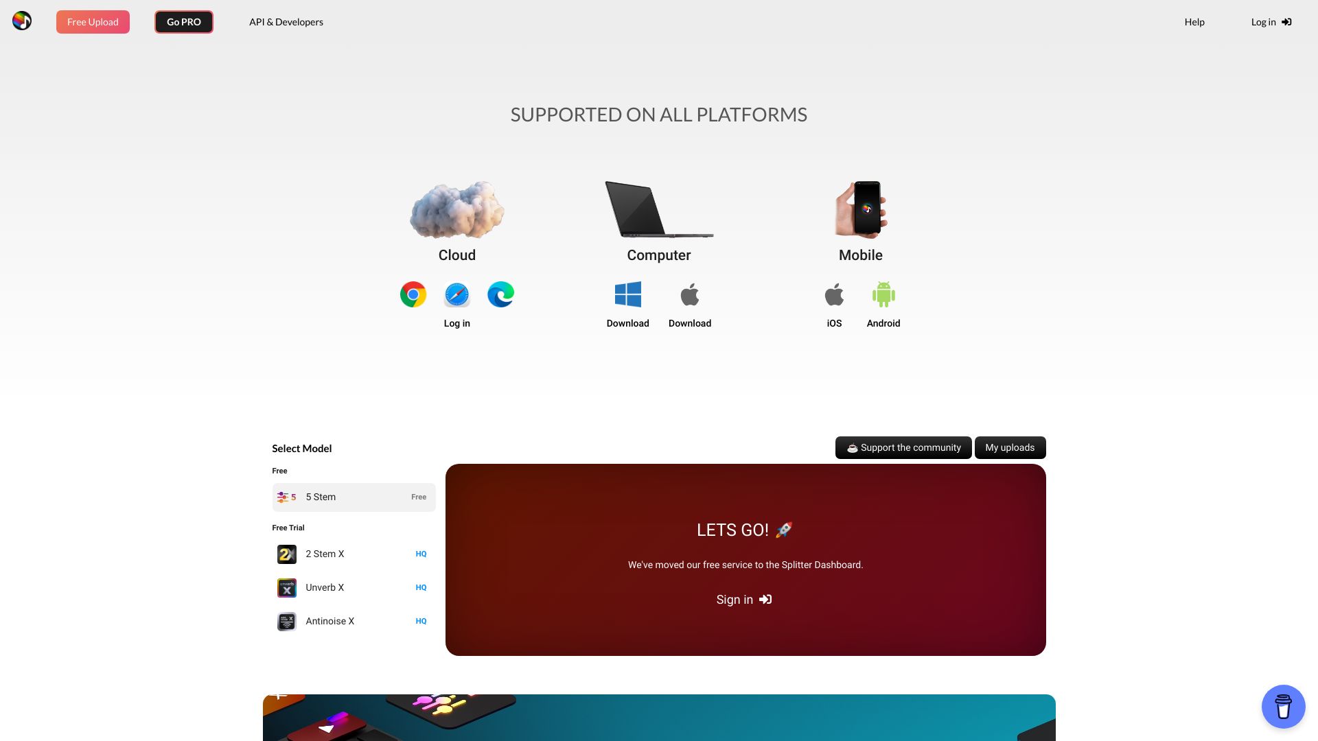 Splitter.ai网页截图,Splitter.ai网页快照