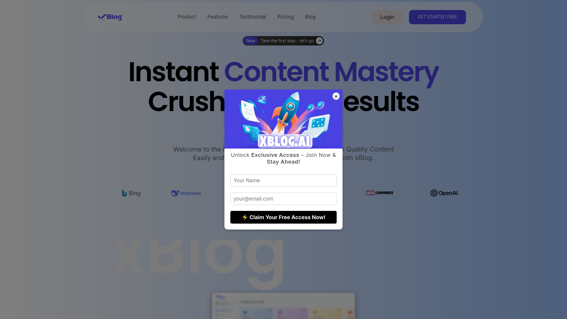 xBlog网页截图,xBlog网页快照