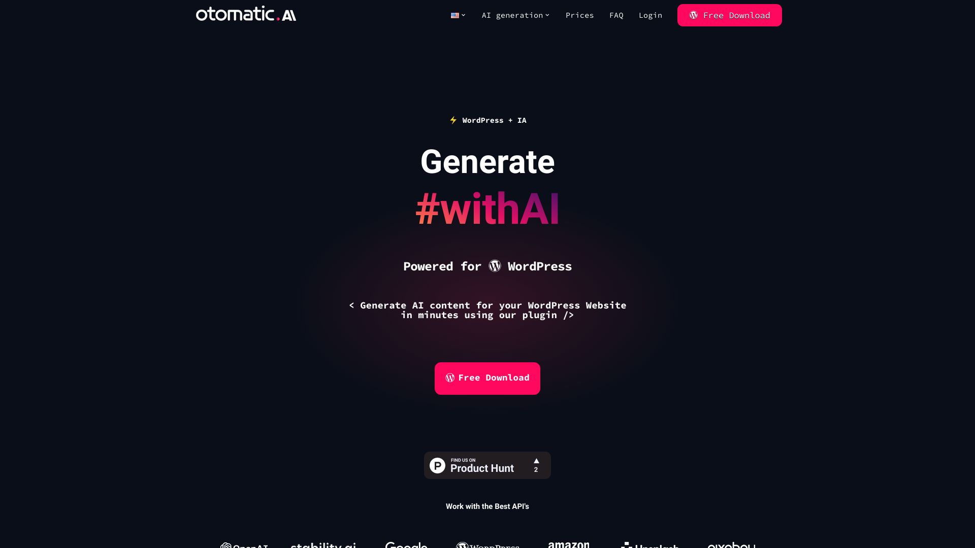 otomatic.ai网页截图,otomatic.ai网页快照