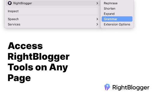 RightBlogger – AI for Bloggers网页截图,RightBlogger – AI for Bloggers网页快照