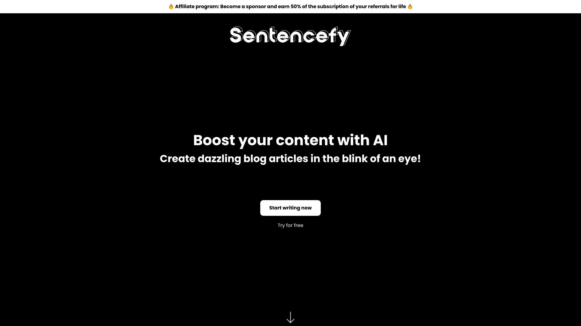 Sentencefy网页截图,Sentencefy网页快照