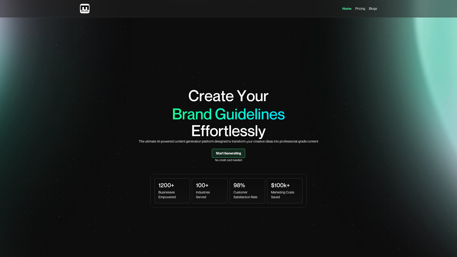 REELGEN网页截图,REELGEN网页快照