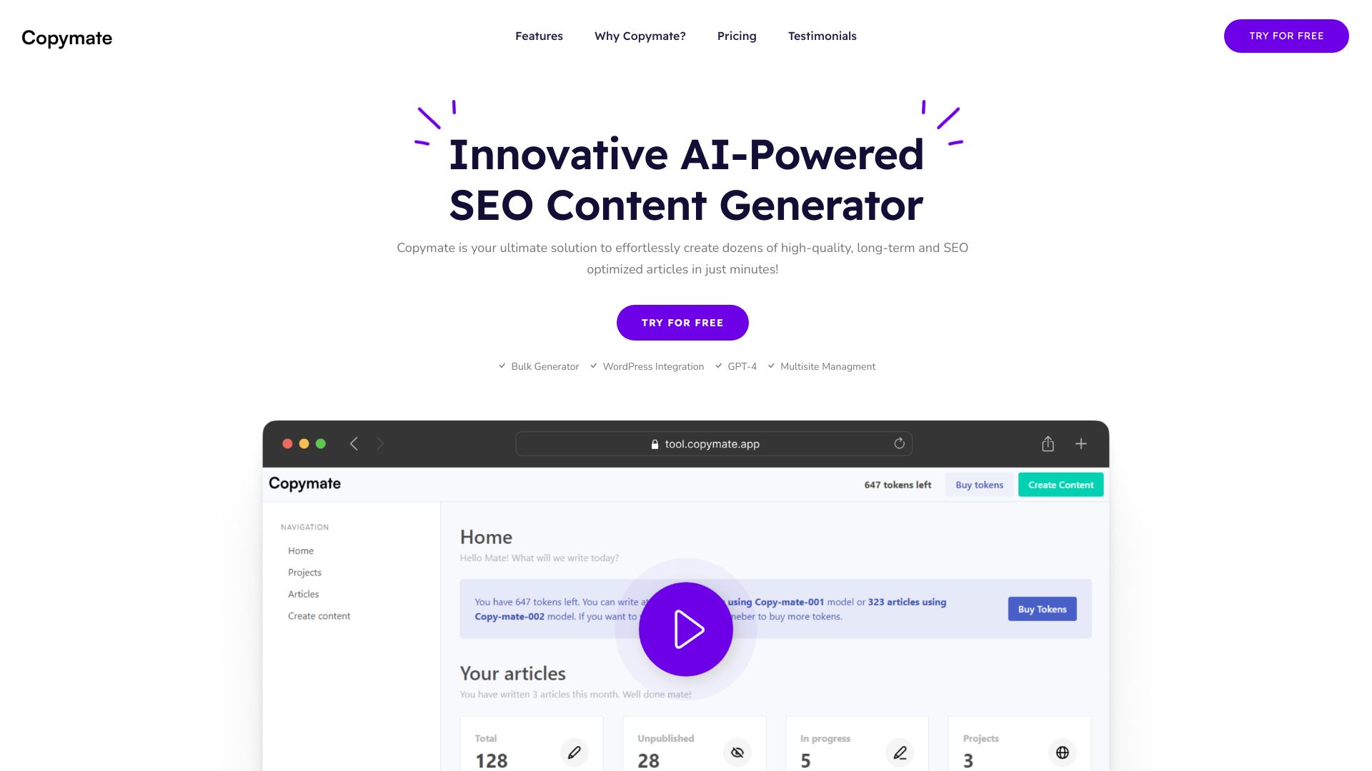 Copymate网页截图,Copymate网页快照