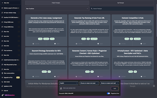 Tellit – Supercharged ChatGPT Tools网页截图,Tellit – Supercharged ChatGPT Tools网页快照