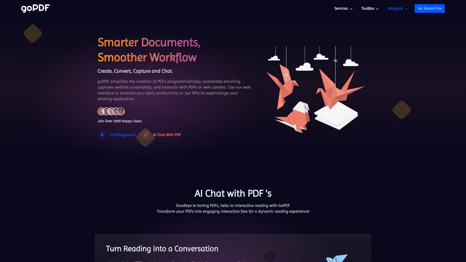 gopdf.pro网页截图,gopdf.pro网页快照