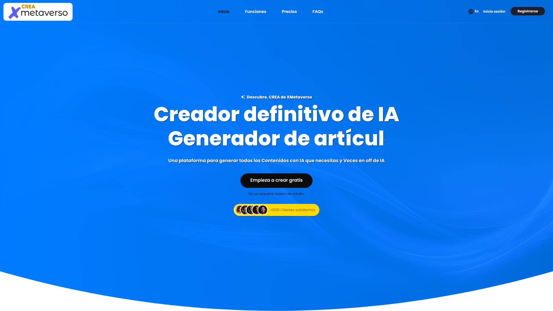 CREA de XMetaverso网页截图,CREA de XMetaverso网页快照