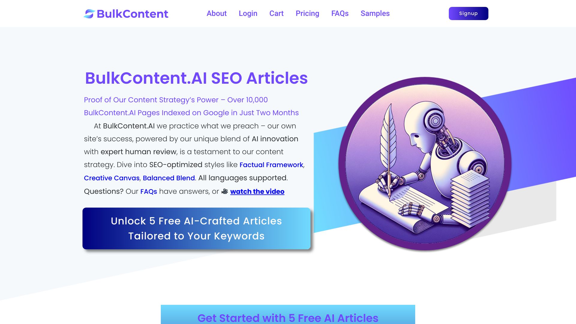 BulkContent.AI网页截图,BulkContent.AI网页快照
