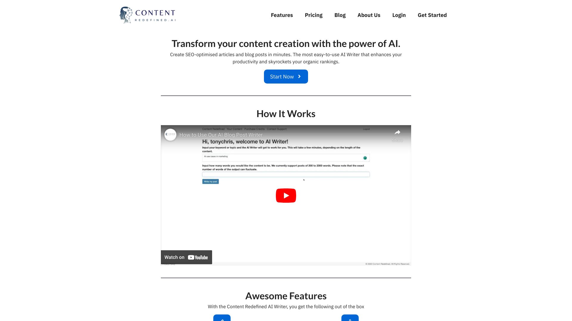 Content Redefined网页截图,Content Redefined网页快照