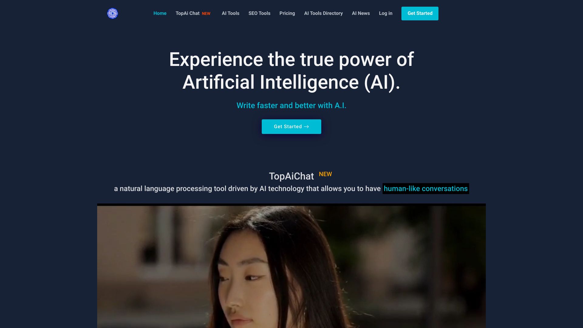 TopAiChat网页截图,TopAiChat网页快照