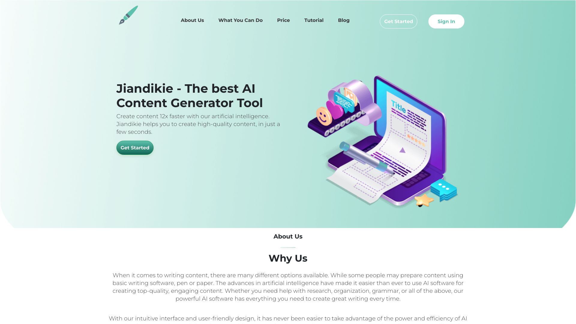 Jiandikie网页截图,Jiandikie网页快照
