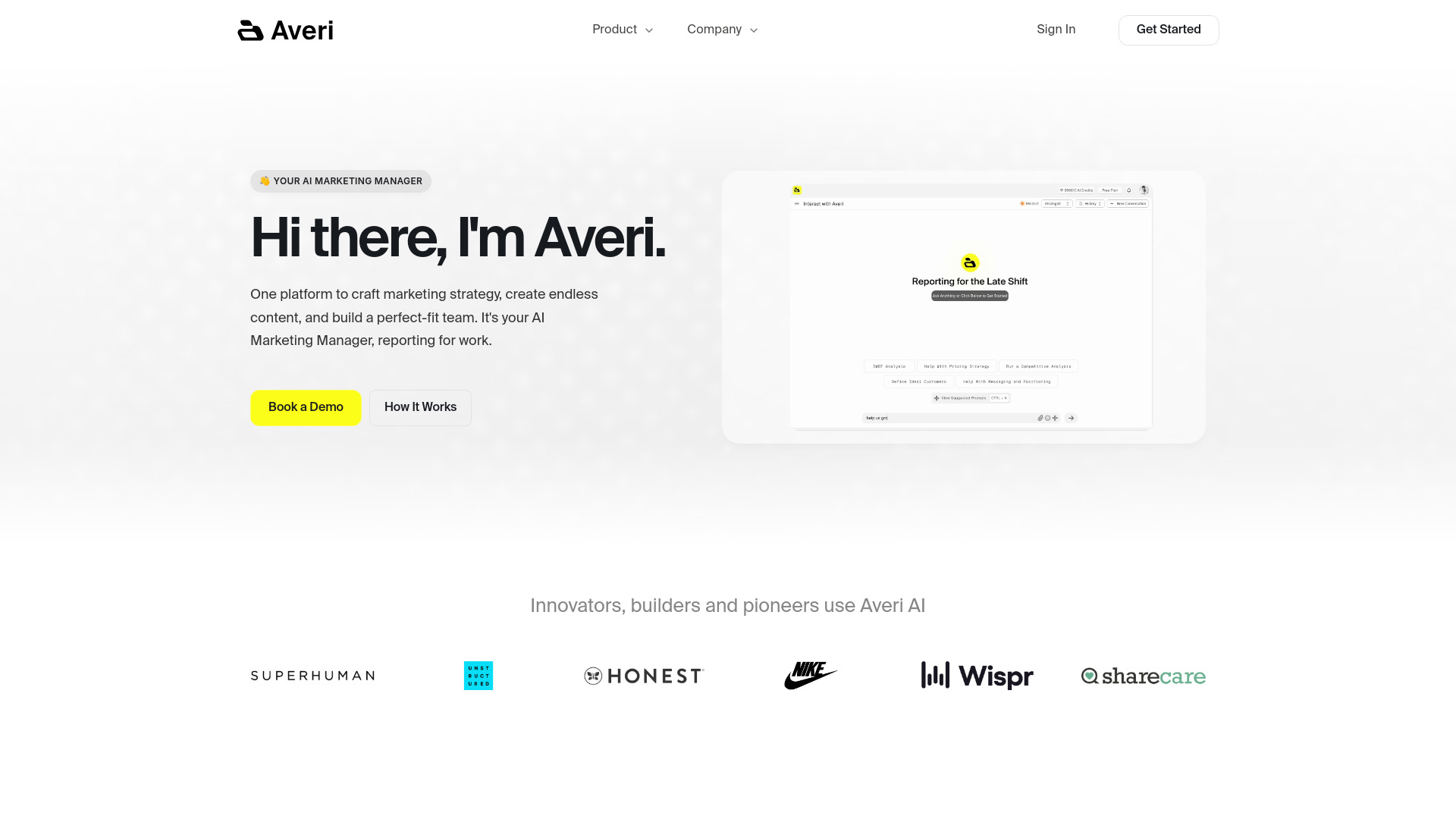 Averi网页截图,Averi网页快照