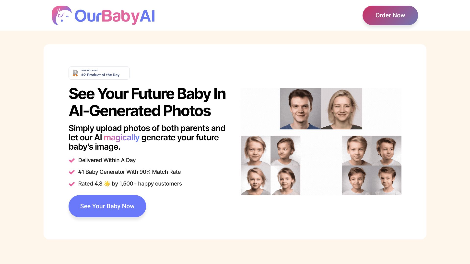 OurBabyAI网页截图,OurBabyAI网页快照