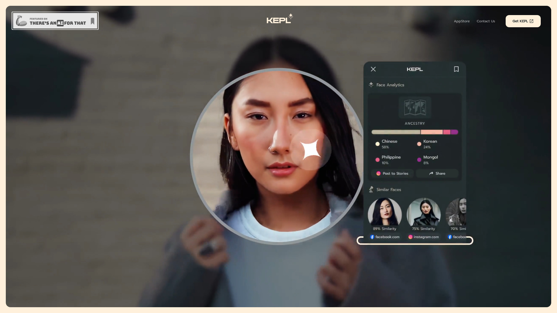 KEPL – Ask AI with Camera网页截图,KEPL – Ask AI with Camera网页快照