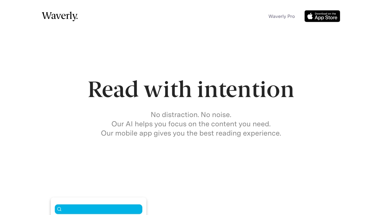 Waverly网页截图,Waverly网页快照