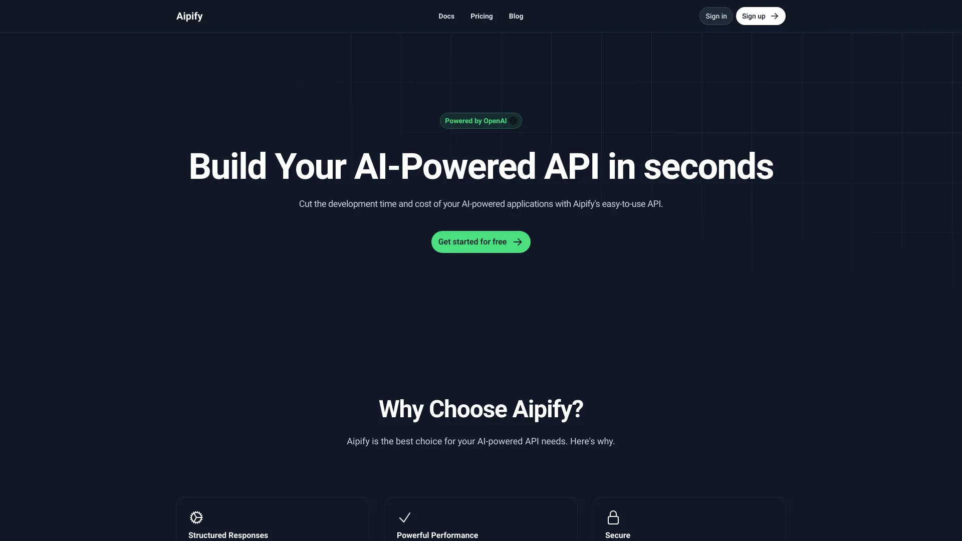 Aipify网页截图,Aipify网页快照