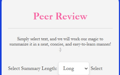 PeerReview网页截图,PeerReview网页快照