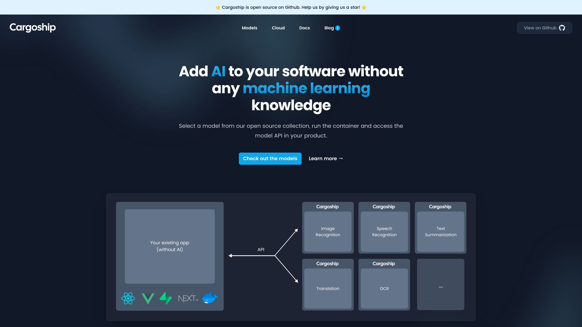 Cargoship网页截图,Cargoship网页快照