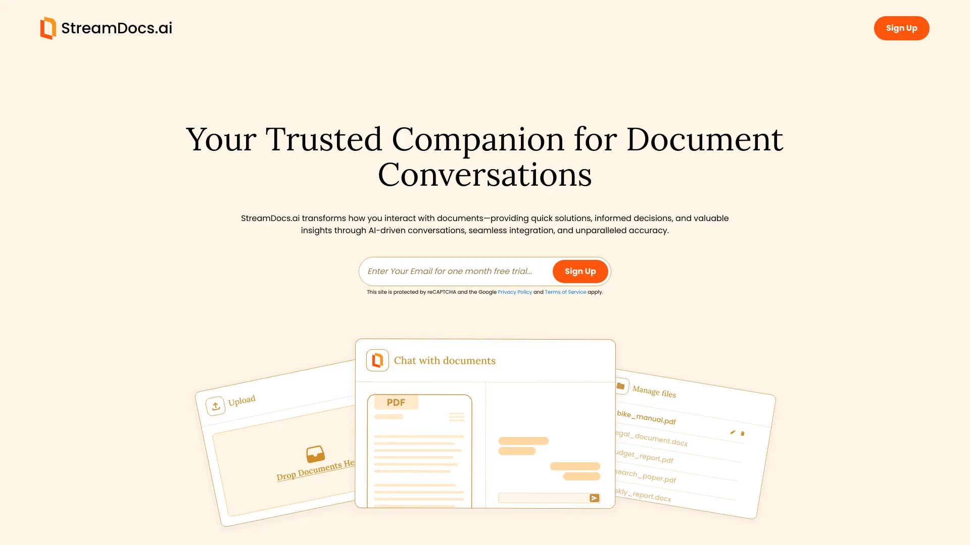 StreamDocs.ai网页截图,StreamDocs.ai网页快照