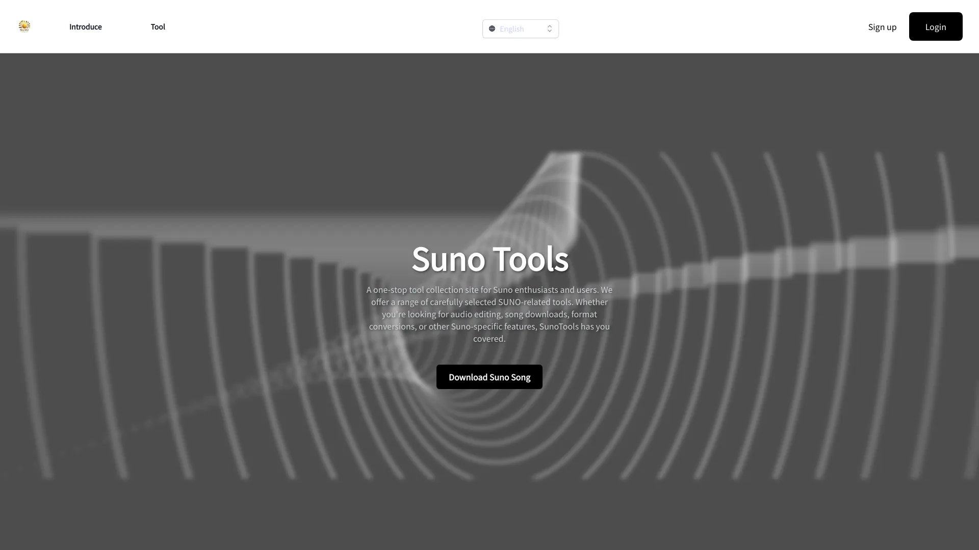 Suno Tools网页截图,Suno Tools网页快照