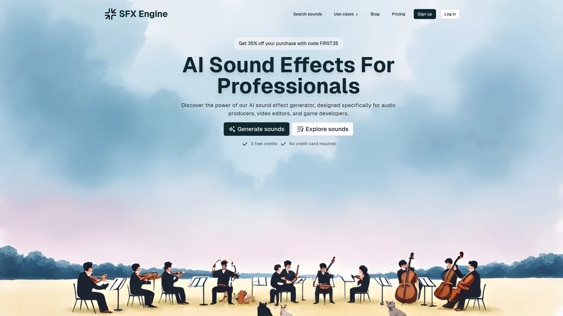 SFX Engine网页截图,SFX Engine网页快照