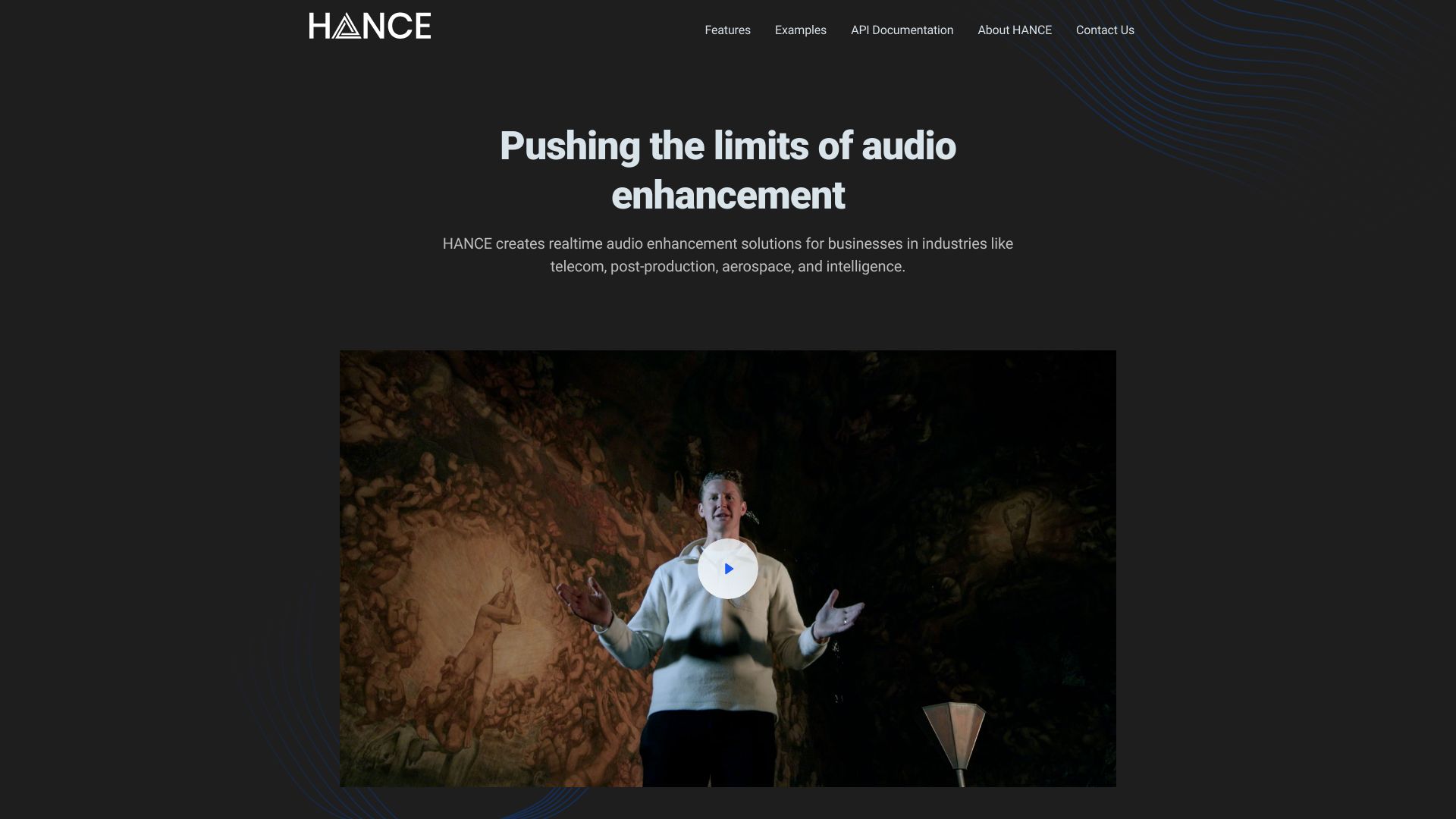 Hance – AI Audio Enhancement网页截图,Hance – AI Audio Enhancement网页快照