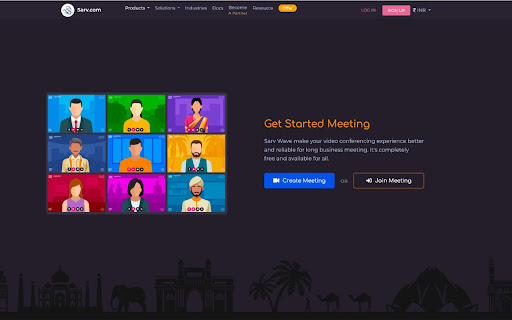 Sarv NC Lite网页截图,Sarv NC Lite网页快照