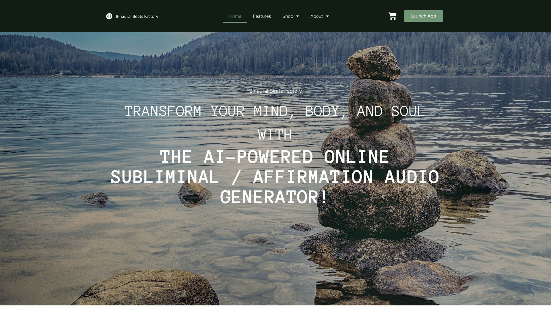 Binaural Beats Factory网页截图,Binaural Beats Factory网页快照
