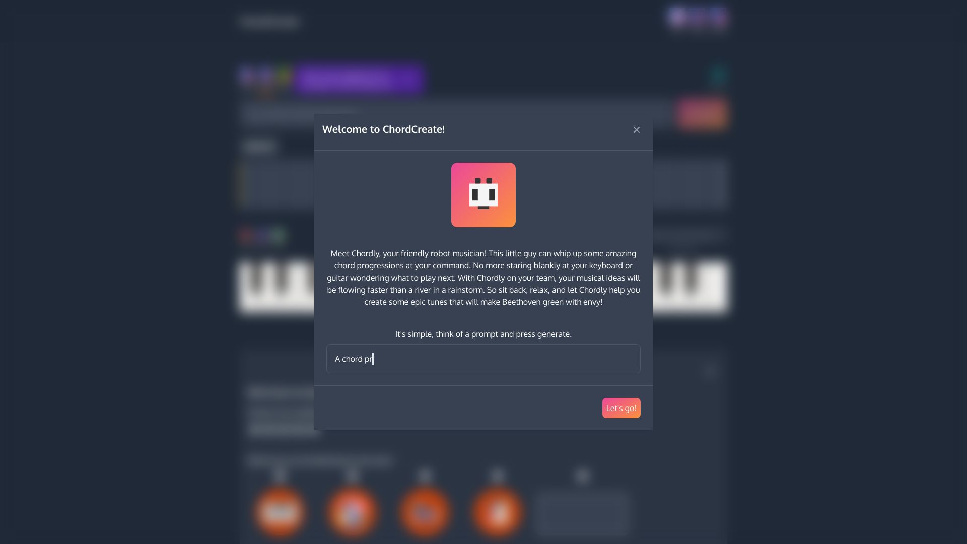 ChordCreate网页截图,ChordCreate网页快照