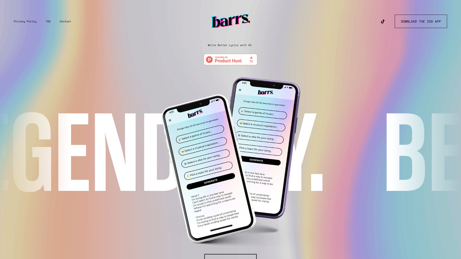 Barrs AI网页截图,Barrs AI网页快照