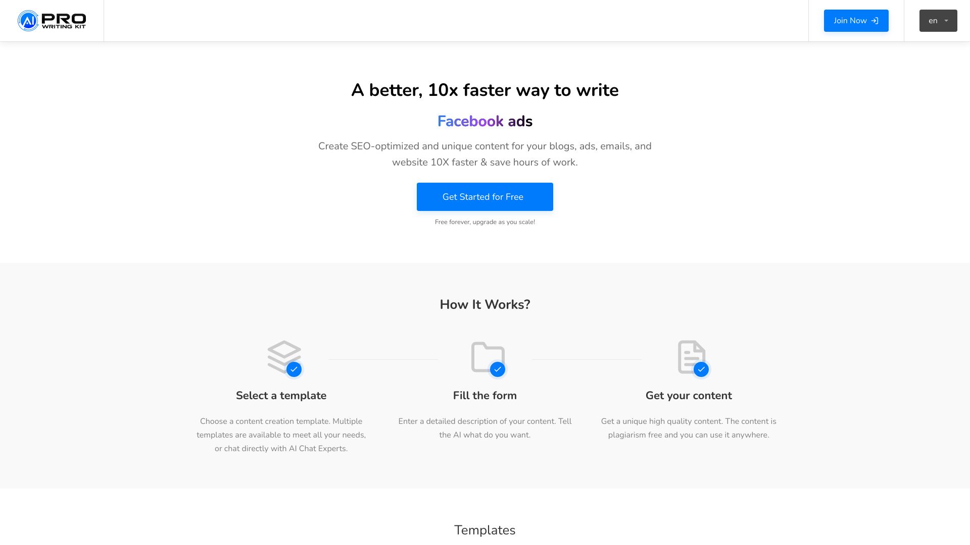 Pro Writing Kit网页截图,Pro Writing Kit网页快照