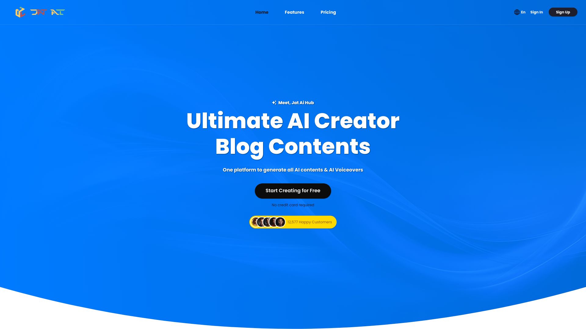 Jat Ai Hub网页截图,Jat Ai Hub网页快照